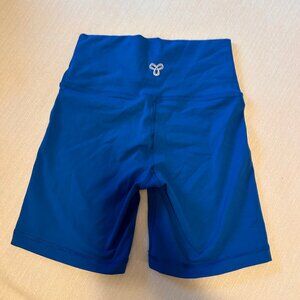 Blue TNA Bike Shorts